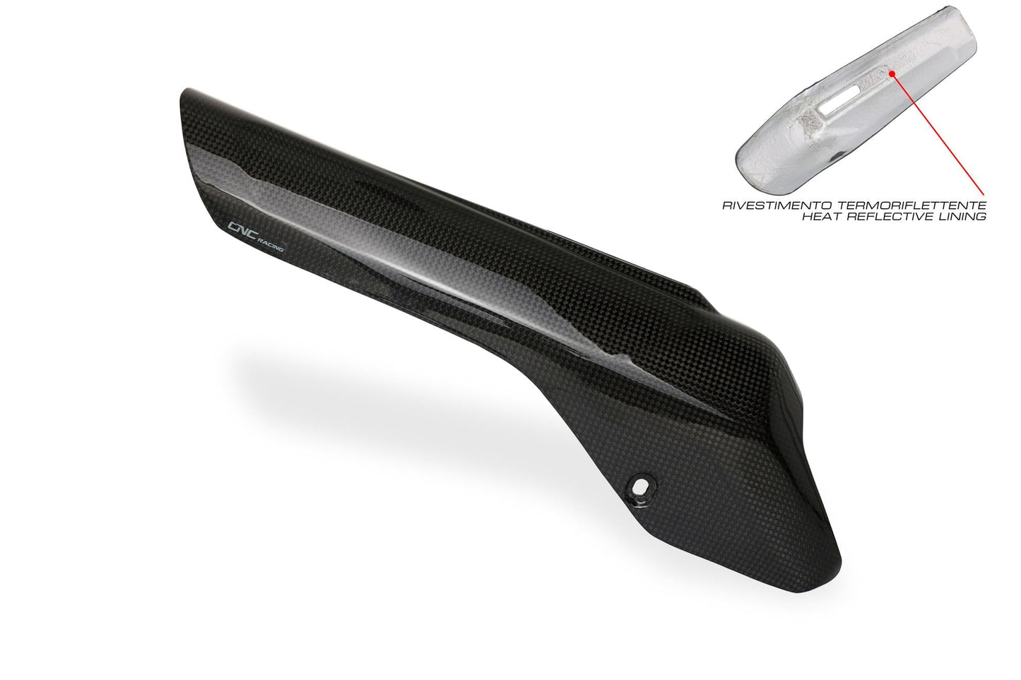 ZA901 - CNC RACING Ducati Multistrada V4 (2021+) Carbon Exhaust Silencer Heat Guard (for Akrapovic full system) – Accessories in the Motodeal Motorcycle Aftermarket Accessories and Parts Online Shop