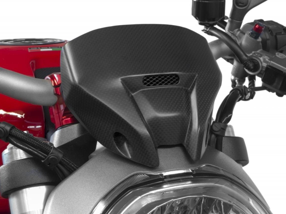 ZA968 - CNC RACING Ducati Monster 1200/821 Carbon Headlight Fairing – Accessories in the Motodeal Motorcycle Aftermarket Accessories and Parts Online Shop