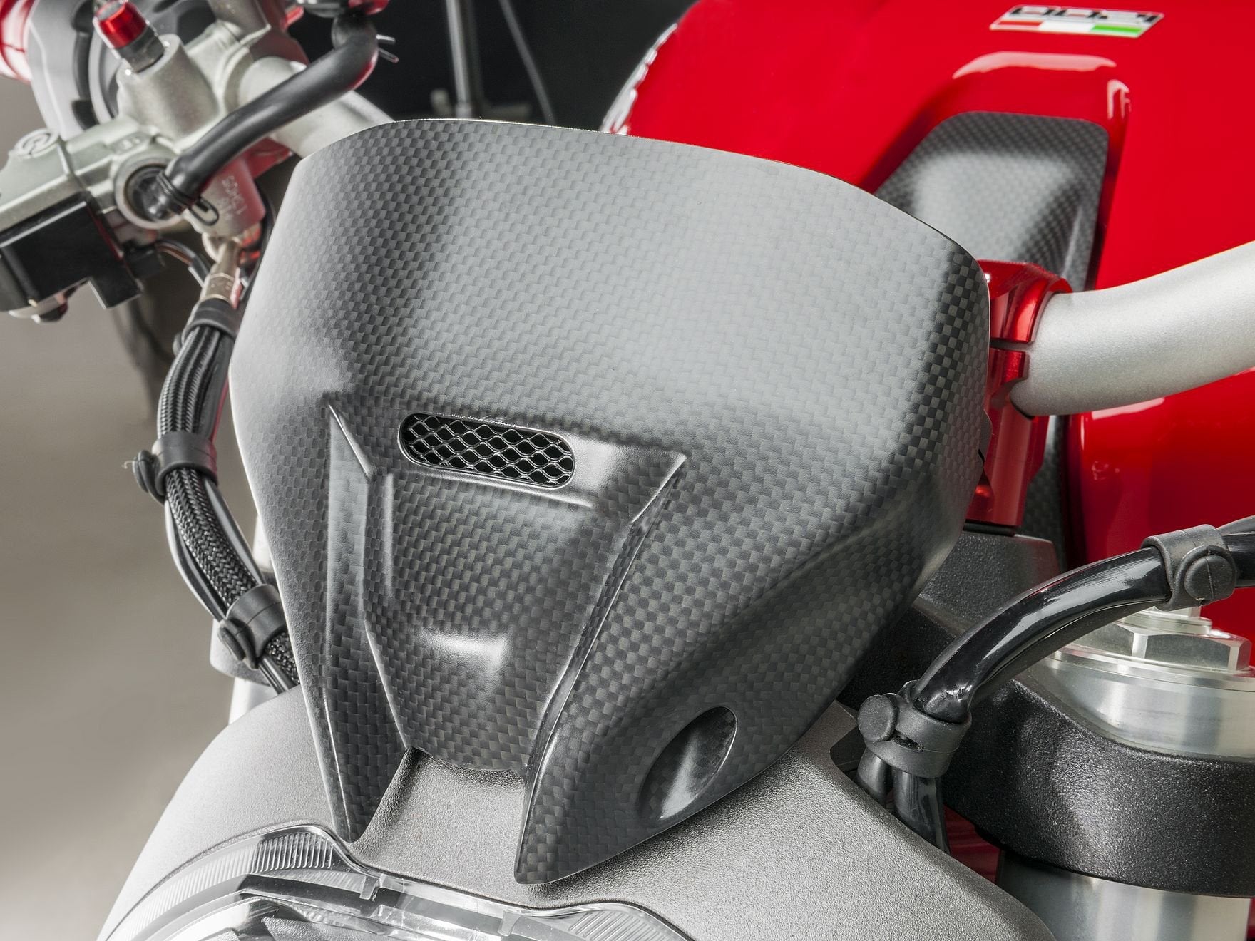 ZA968 - CNC RACING Ducati Monster 1200/821 Carbon Headlight Fairing – Accessories in the Motodeal Motorcycle Aftermarket Accessories and Parts Online Shop