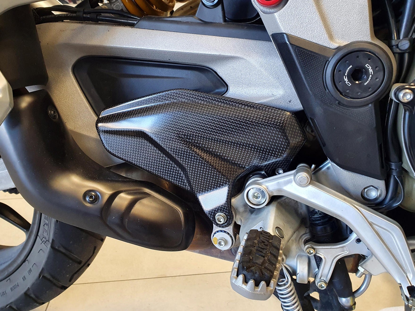 ZA992 - CNC RACING Ducati Multistrada V4 (2021+) Carbon Heel Guards – Accessories in the Motodeal Motorcycle Aftermarket Accessories and Parts Online Shop