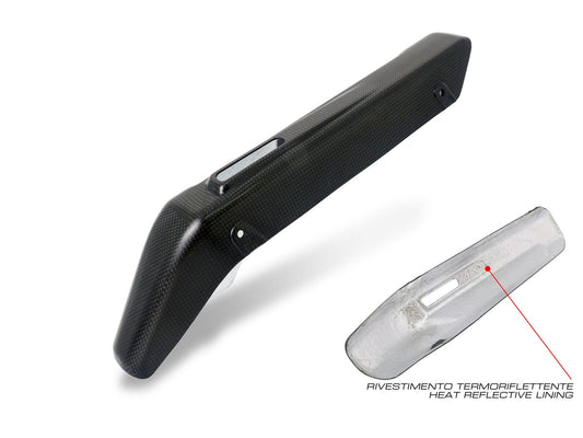 ZA994 - CNC RACING Ducati Multistrada V4 (2021+) Carbon Exhaust Silencer Heat Guard – Accessories in the Motodeal Motorcycle Aftermarket Accessories and Parts Online Shop