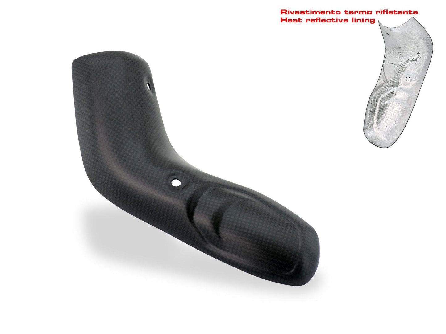 ZA997 - CNC RACING Ducati Multistrada V4 (2021+) Carbon Exhaust Lower Pipe Heat Guard – Accessories in the Motodeal Motorcycle Aftermarket Accessories and Parts Online Shop