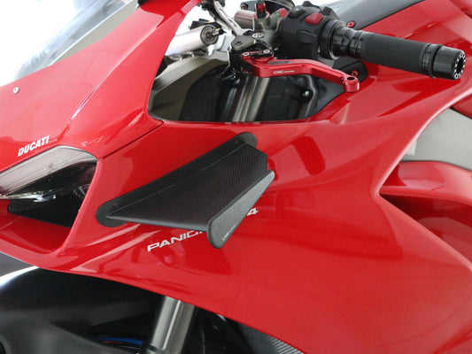 ZW002 - CNC RACING Ducati Panigale V4 (18/20) MotoGP Carbon Aerodynamic Winglets – Accessories in the Motodeal Motorcycle Aftermarket Accessories and Parts Online Shop