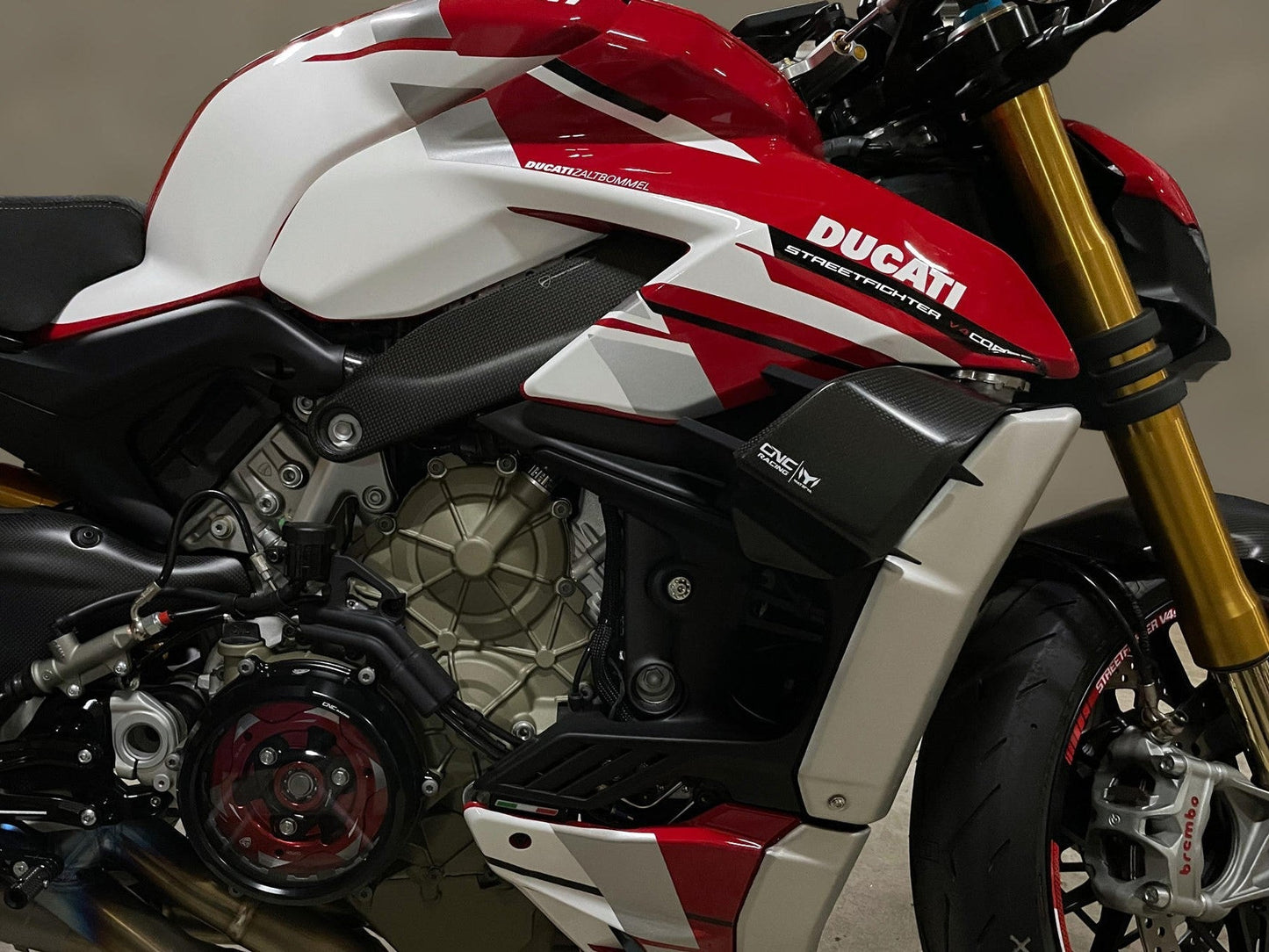ZW005 - CNC RACING Ducati Streetfighter V4 (2020+) MotoGP Carbon Aerodynamic Winglets – Accessories in the Motodeal Motorcycle Aftermarket Accessories and Parts Online Shop