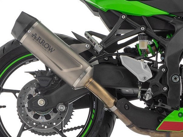 ARROW 71963AKN Kawasaki ZX-4R (2024+) Aluminum Slip-on Exhaust "Indy Race" – Accessories in the 2WheelsHero Motorcycle Aftermarket Accessories and Parts Online Shop