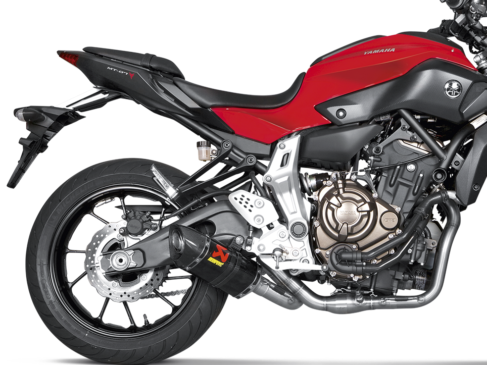 AKRAPOVIC S-Y7R2-AFC Yamaha MT-07 / FZ-07 (2020+) Exhaust System "Racing Line" (carbon) – Accessories in the 2WheelsHero Motorcycle Aftermarket Accessories and Parts Online Shop