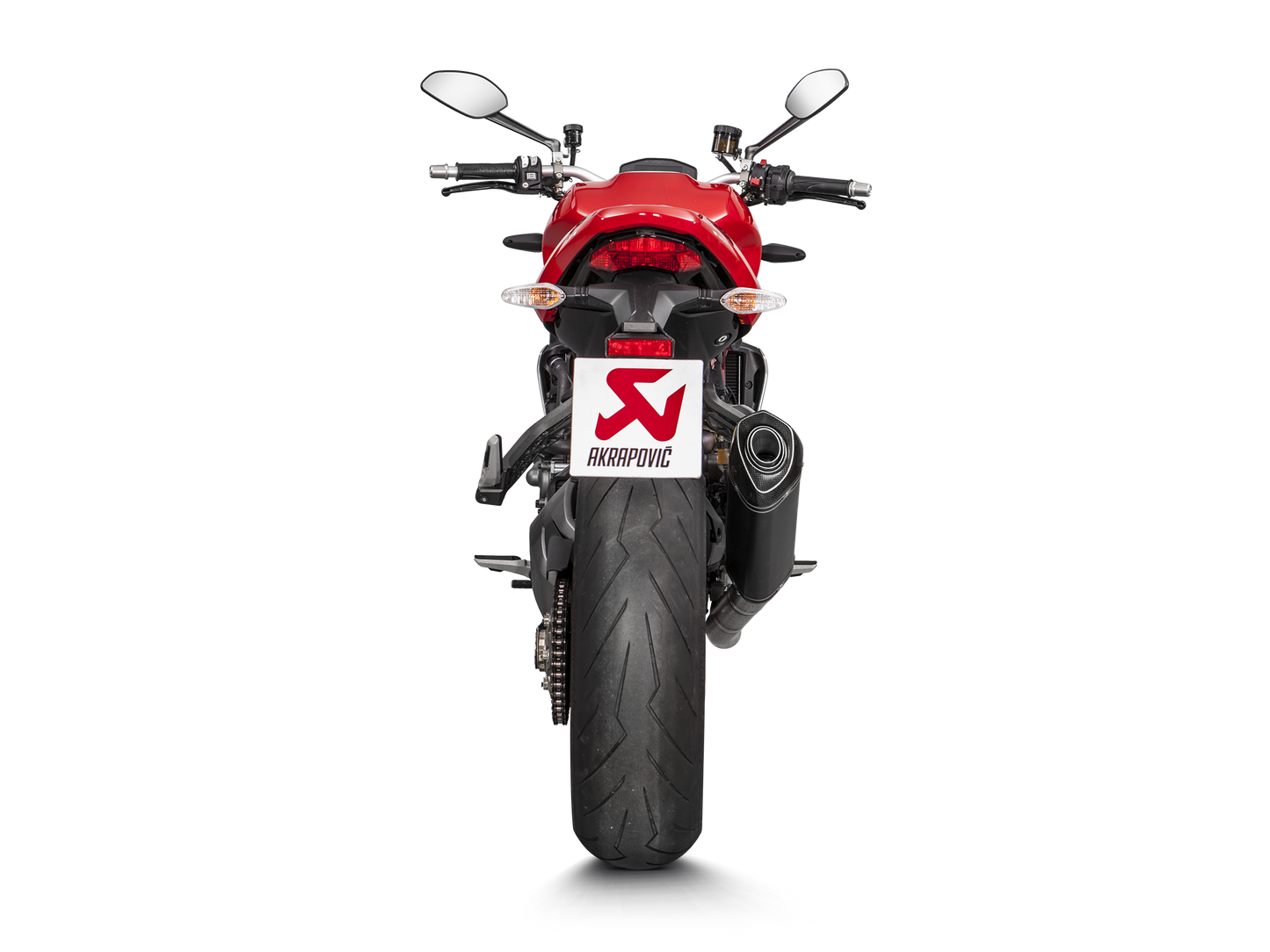 AKRAPOVIC S-D12SO8-RTBL Ducati Monster 1200 / 821 Titanium Slip-on Exhaust – Accessories in the 2WheelsHero Motorcycle Aftermarket Accessories and Parts Online Shop