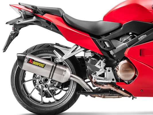 AKRAPOVIC S-H8SO4-HRT Honda VFR800F / Crossrunner (2020+) Slip-on Exhaust (titanium) – Accessories in the 2WheelsHero Motorcycle Aftermarket Accessories and Parts Online Shop