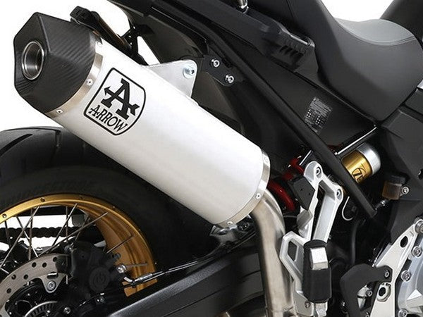 ARROW 72629AK BMW F800GS (2018+) Aluminum Slip-on Exhaust "Maxi Race Tech" – Accessories in the 2WheelsHero Motorcycle Aftermarket Accessories and Parts Online Shop
