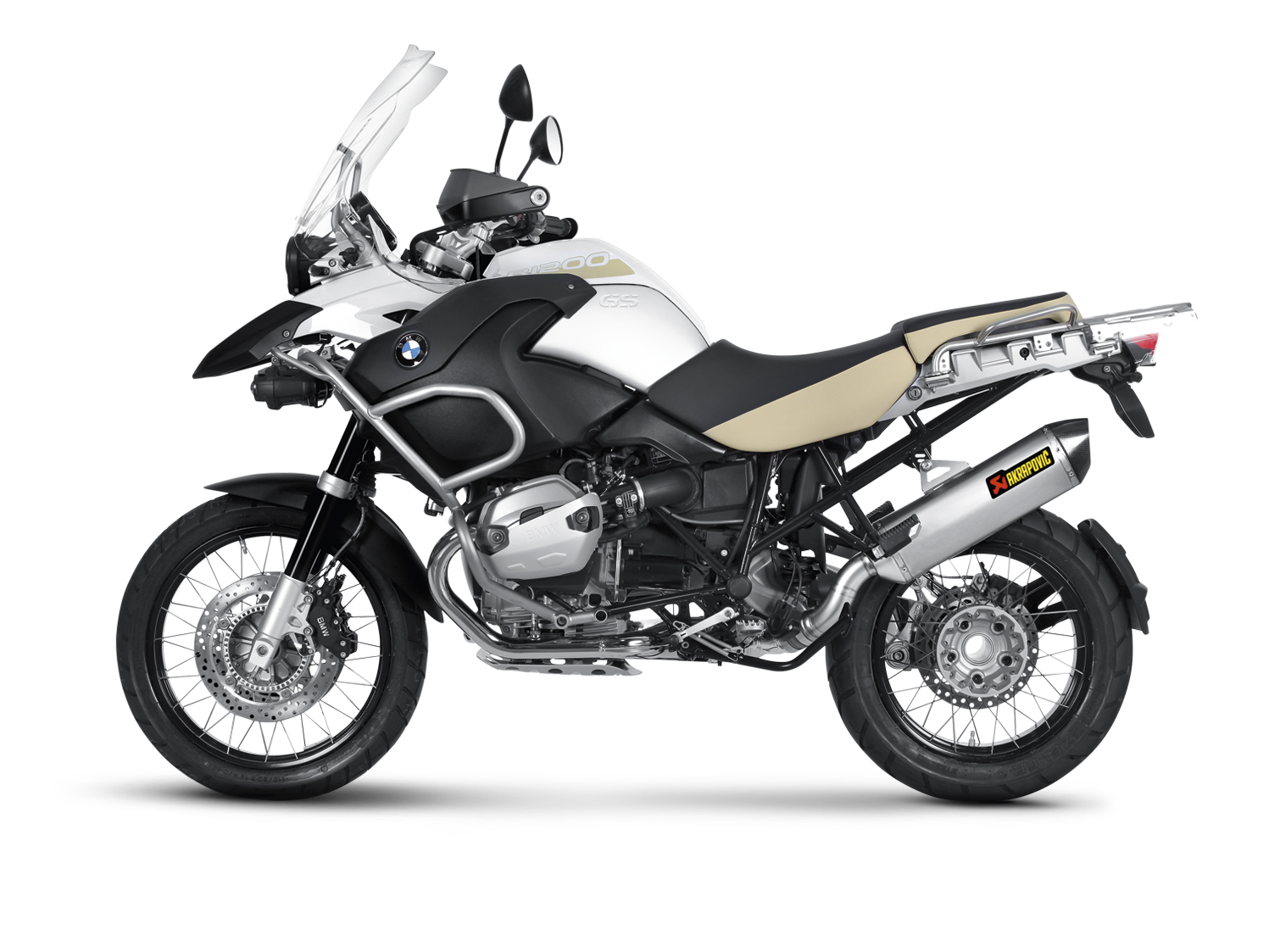 AKRAPOVIC S-B12SO9-HRT BMW R1200GS / Adventure (2012+) Slip-On Exhaust (titanium) – Accessories in the 2WheelsHero Motorcycle Aftermarket Accessories and Parts Online Shop