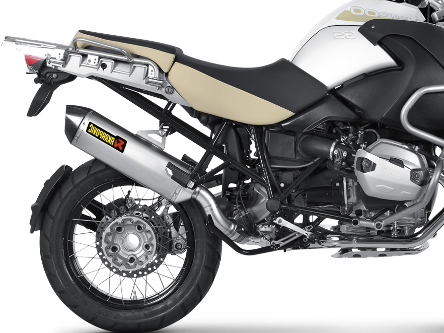 AKRAPOVIC S-B12SO9-HRT BMW R1200GS / Adventure (2012+) Slip-On Exhaust (titanium) – Accessories in the 2WheelsHero Motorcycle Aftermarket Accessories and Parts Online Shop