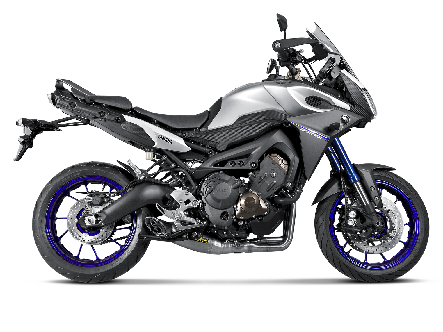 AKRAPOVIC S-Y9R3-HAFT Yamaha MT-09 / Tracer 900 (2016+) Exhaust System "Racing Line" (titanium) – Accessories in the 2WheelsHero Motorcycle Aftermarket Accessories and Parts Online Shop