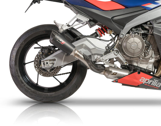 QD EXHAUST Aprilia RS 660 / Tuono (2020+) Titanium Full Exhaust System "Gunshot" (EU homologated) – Accessories in the 2WheelsHero Motorcycle Aftermarket Accessories and Parts Online Shop