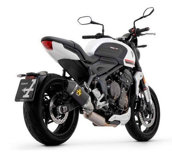 ARROW 71501VAN Triumph Trident 660 (2021+) Aluminum Full Exhaust System "Competition Evo Veloce" – Accessories in the 2WheelsHero Motorcycle Aftermarket Accessories and Parts Online Shop