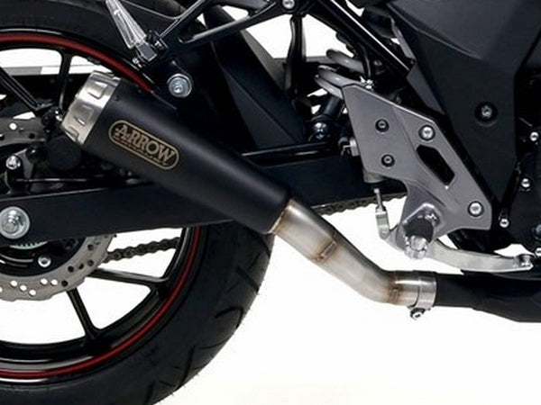 ARROW 71870PRN Suzuki GSX250R (2017+) Dark Steel Slip-on Exhaust "Pro Race" – Accessories in the 2WheelsHero Motorcycle Aftermarket Accessories and Parts Online Shop