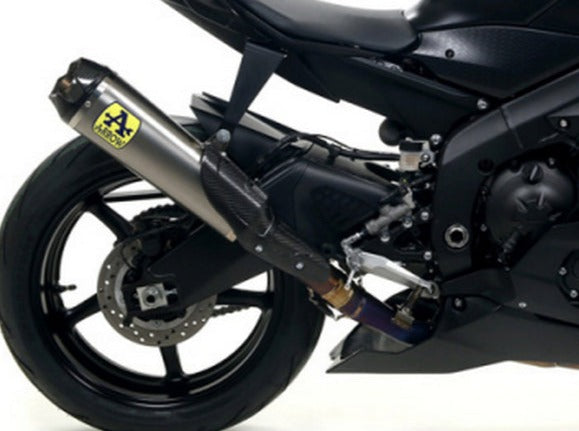 ARROW 71196CKR Yamaha R6 (2017+) Titanium Full Exhaust System "Competition Evo Pista" (racing) – Accessories in the 2WheelsHero Motorcycle Aftermarket Accessories and Parts Online Shop