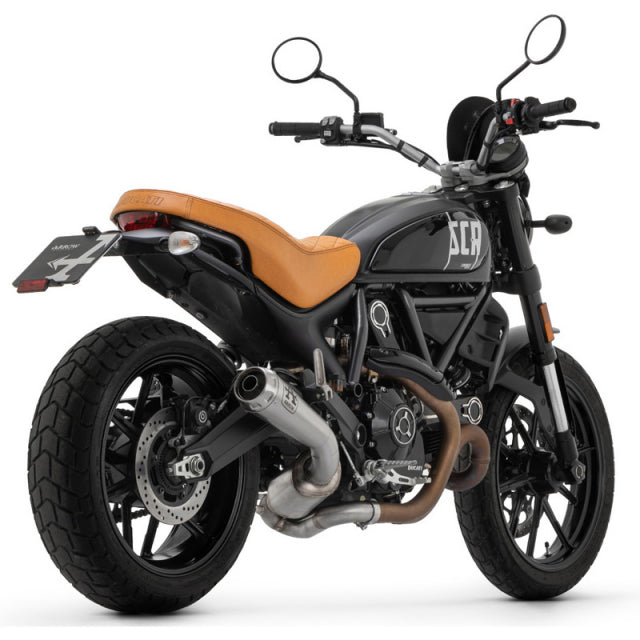 ARROW 71224PR Ducati Scrambler 800 (2021+) Slip-on Exhaust "Pro Race" (titanium; racing) – Accessories in the 2WheelsHero Motorcycle Aftermarket Accessories and Parts Online Shop