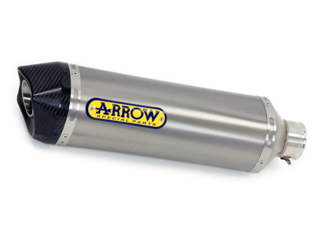 ARROW 71343MI+71708PK Yamaha FZ1/Fazer (2006+) Titanium Slip-on Exhaust "Maxi Race Tech" – Accessories in the 2WheelsHero Motorcycle Aftermarket Accessories and Parts Online Shop