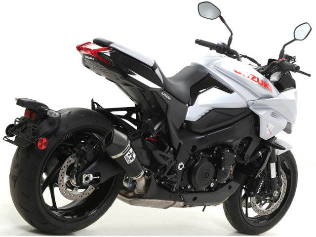 ARROW 71917XKN Suzuki Katana 1000 (2019+) Dark Steel Slip-on Exhaust "X Kone" – Accessories in the 2WheelsHero Motorcycle Aftermarket Accessories and Parts Online Shop