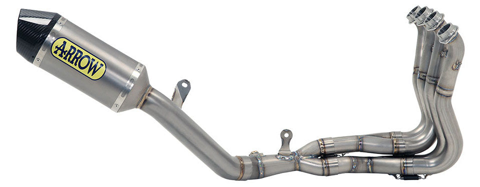 ARROW 71209CKZ Kawasaki ZX-6R (09/12) Titanium Full Exhaust System "Competition Evo Race-Tech" (racing) – Accessories in the 2WheelsHero Motorcycle Aftermarket Accessories and Parts Online Shop