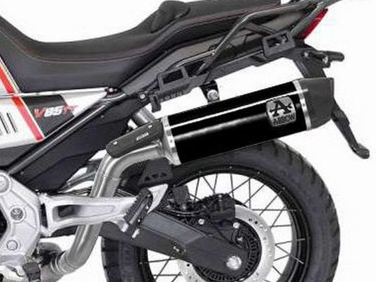 ARROW 72632AKN Moto Guzzi V85TT (2021+) Dark Aluminum Slip-on Exhaust "Indy Race" – Accessories in the 2WheelsHero Motorcycle Aftermarket Accessories and Parts Online Shop