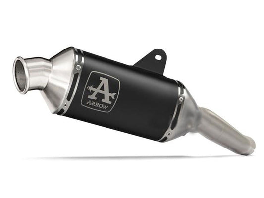 ARROW 72640AON Moto Morini X-Cape 650 (2022+) Dark Aluminum Slip-on Exhaust "Indy Race" – Accessories in the 2WheelsHero Motorcycle Aftermarket Accessories and Parts Online Shop