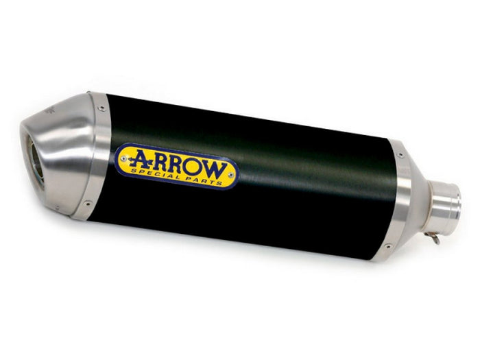 ARROW 71372MI+71822AON Suzuki GSF1250 Bandit/S (2007+) Dark Aluminum Slip-on Exhaust "Race Tech" – Accessories in the 2WheelsHero Motorcycle Aftermarket Accessories and Parts Online Shop