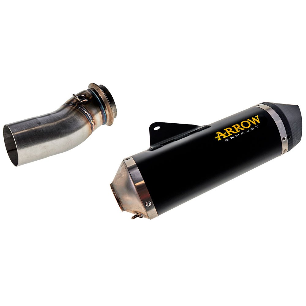 ARROW 72156PD+72624AKN KTM 690 Enduro R (2019+) Dark Aluminum Slip-on Exhaust "Race-Tech" – Accessories in the 2WheelsHero Motorcycle Aftermarket Accessories and Parts Online Shop