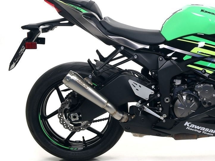 ARROW 71898PR Kawasaki ZX-6R (2019+) Titanium Slip-on Exhaust "Pro Race" – Accessories in the 2WheelsHero Motorcycle Aftermarket Accessories and Parts Online Shop