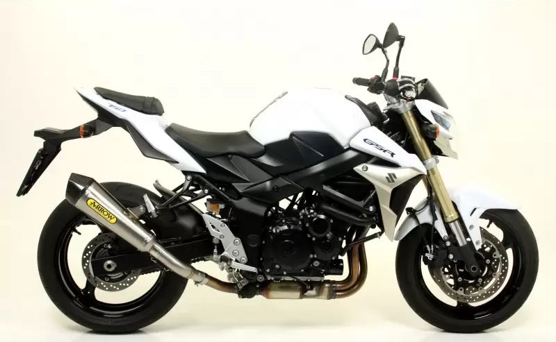 ARROW 71776XKI Suzuki GSR750 (2011+) Steel Slip-on Exhaust "X Kone" – Accessories in the 2WheelsHero Motorcycle Aftermarket Accessories and Parts Online Shop