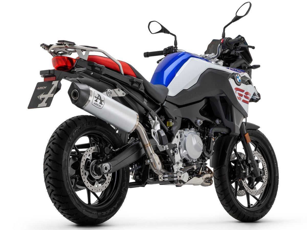 ARROW 72639PK BMW F750GS (2021+) Titanium Slip-on Exhaust "Maxi Race Tech" – Accessories in the 2WheelsHero Motorcycle Aftermarket Accessories and Parts Online Shop