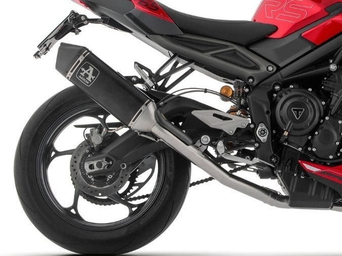 ARROW 71505VAN Triumph Street Triple 765RS (2023+) Aluminum Full Exhaust System "Competition Evo Veloce" – Accessories in the 2WheelsHero Motorcycle Aftermarket Accessories and Parts Online Shop