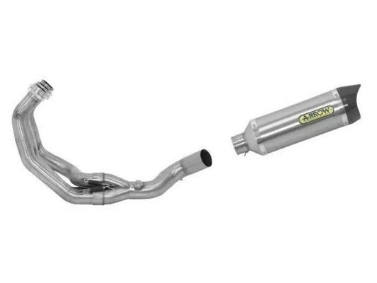 ARROW 71716MI+71900AK Yamaha MTX850 Niken (2018+) Aluminum Full Exhaust System "Competition Evo Thunder" (racing) – Accessories in the 2WheelsHero Motorcycle Aftermarket Accessories and Parts Online Shop