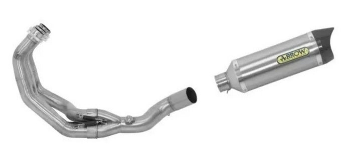 ARROW 71620KZ+71812AK Yamaha Tracer 900GT (2018+) Aluminum Full Exhaust System "Competition Evo Thunder" – Accessories in the 2WheelsHero Motorcycle Aftermarket Accessories and Parts Online Shop