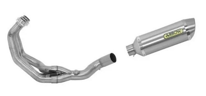 ARROW 71716KZ+71900AO Yamaha MTX850 Niken (2018+) Aluminum Full Exhaust System "Competition Evo Thunder" – Accessories in the 2WheelsHero Motorcycle Aftermarket Accessories and Parts Online Shop