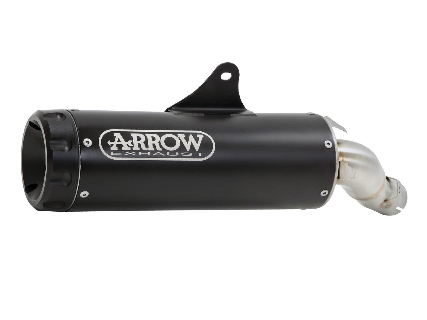 ARROW 74508RBN Brixton CrossFire 500X (2021+) Dark Steel Slip-on Exhaust "Rebel" – Accessories in the 2WheelsHero Motorcycle Aftermarket Accessories and Parts Online Shop