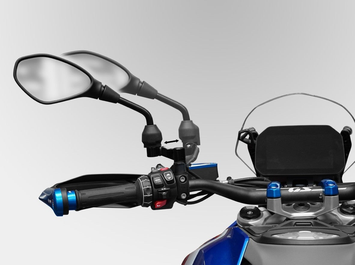ASPE01D - DUCABIKE BMW R1300GS (2024+) Rear View Mirror Enlarge Kit – Accessories in the Motodeal Motorcycle Aftermarket Accessories and Parts Online Shop