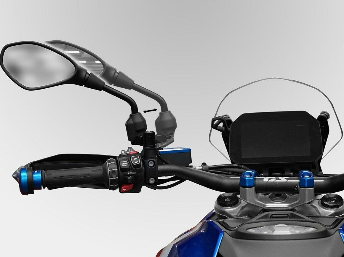 ASPE01D - DUCABIKE BMW R1300GS (2024+) Rear View Mirror Enlarge Kit – Accessories in the Motodeal Motorcycle Aftermarket Accessories and Parts Online Shop