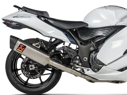 AKRAPOVIC S-S13R1-APLT Suzuki GSX-1300R Hayabusa (2024+) Exhaust System "Racing Line" (titanium) – Accessories in the 2WheelsHero Motorcycle Aftermarket Accessories and Parts Online Shop