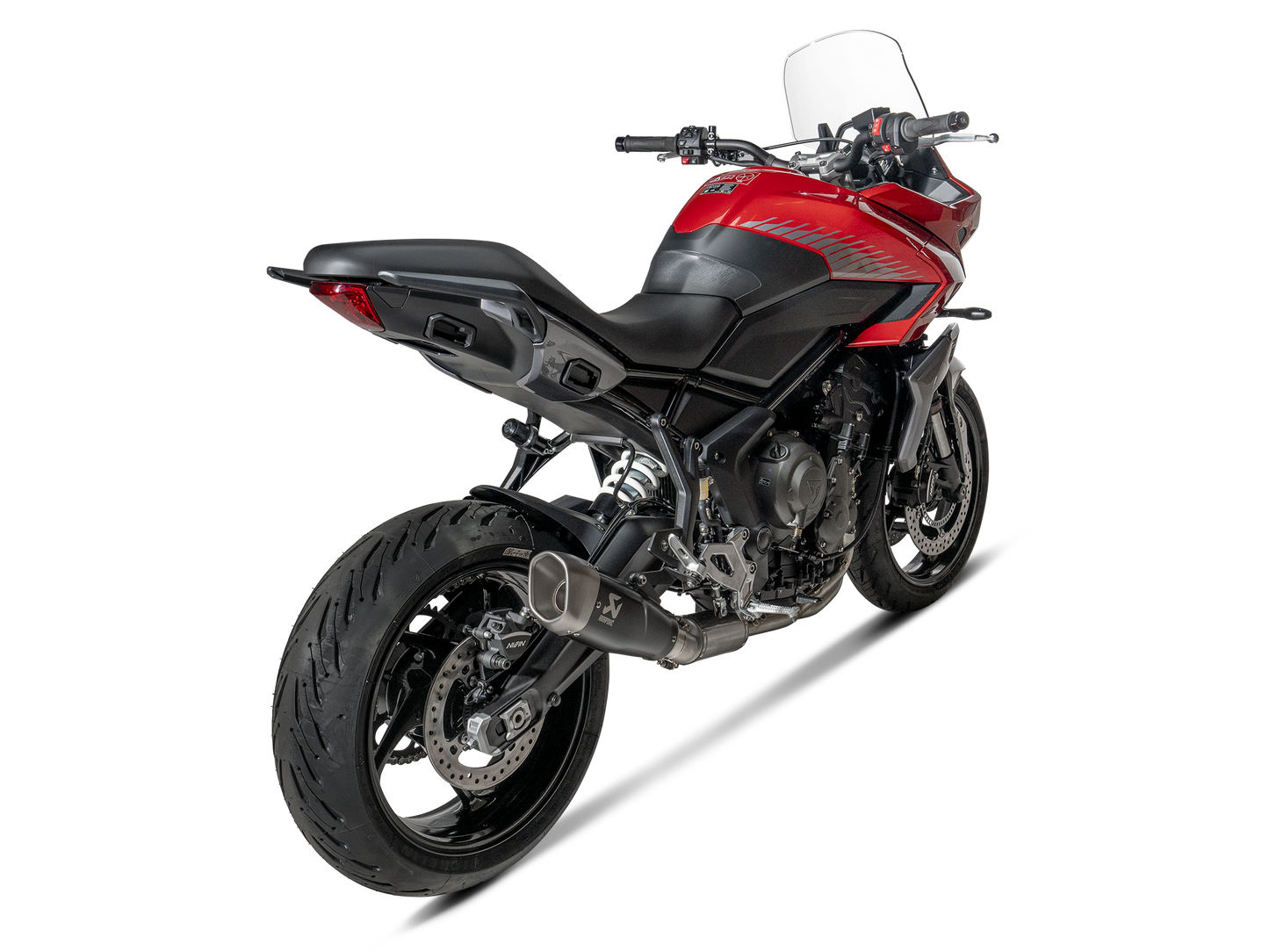 AKRAPOVIC S-T6R2-CQTBL Triumph 660 Daytona / Tiger Sport / Trident Full Exhaust System "Racing Line" (titanium) – Accessories in the 2WheelsHero Motorcycle Aftermarket Accessories and Parts Online Shop