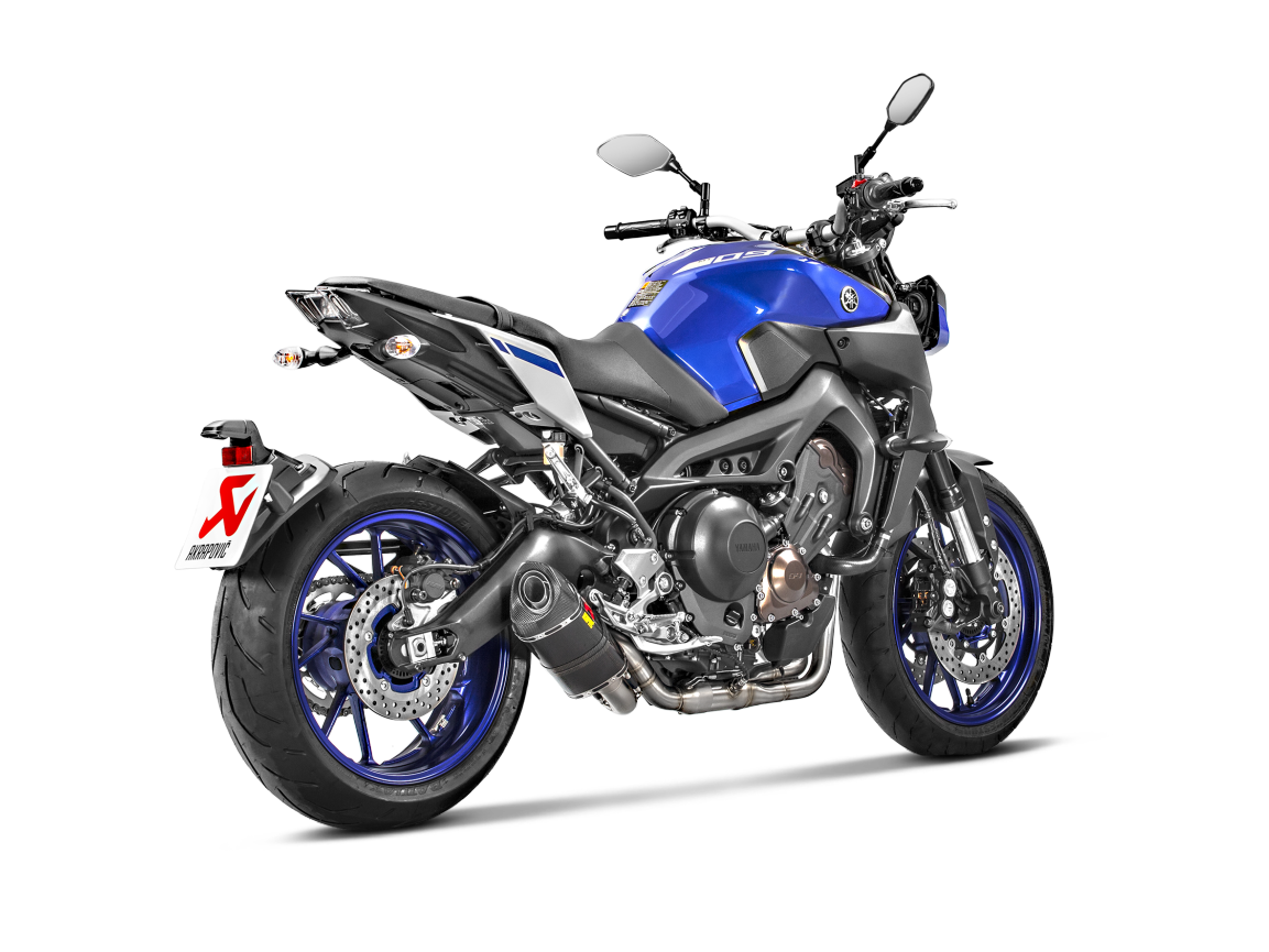 AKRAPOVIC S-Y9R2-AFC Yamaha MT-09 / FZ-09 (2020+) Exhaust System "Racing Line" (carbon) – Accessories in the 2WheelsHero Motorcycle Aftermarket Accessories and Parts Online Shop