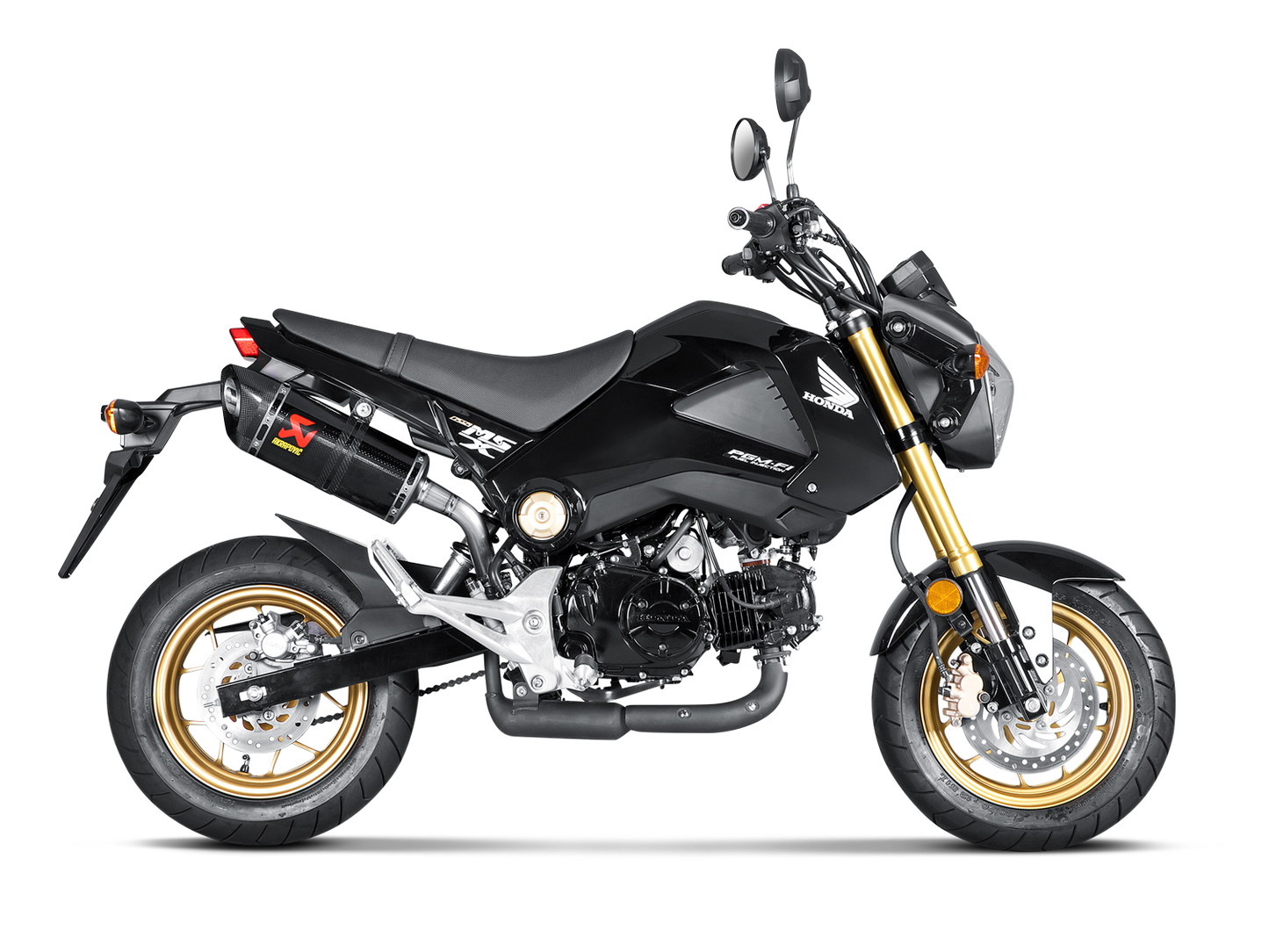 AKRAPOVIC S-H125SO1-HAPC Honda MSX125 / Grom (2015+) Slip-on Exhaust (carbon) – Accessories in the 2WheelsHero Motorcycle Aftermarket Accessories and Parts Online Shop