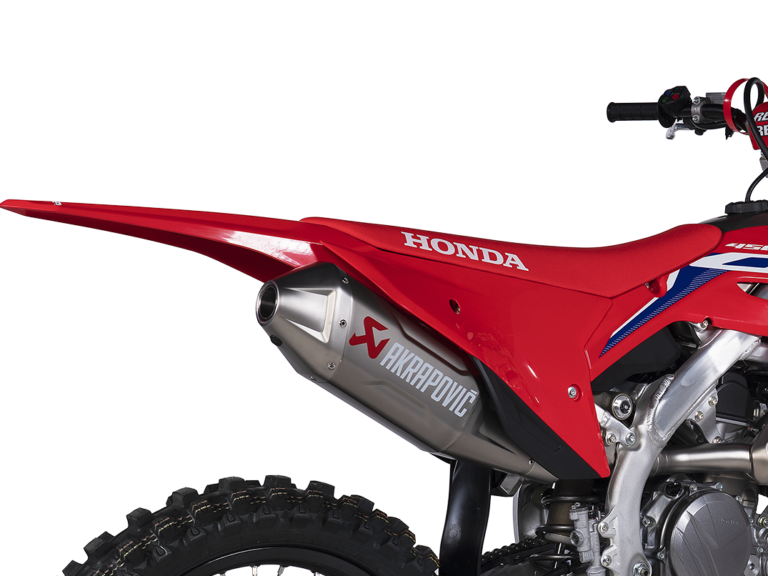 AKRAPOVIC S-H4MET16-FDHLTA Honda CRF450R / 450RX (2024+) Exhaust System "Evolution Line" (titanium) – Accessories in the 2WheelsHero Motorcycle Aftermarket Accessories and Parts Online Shop