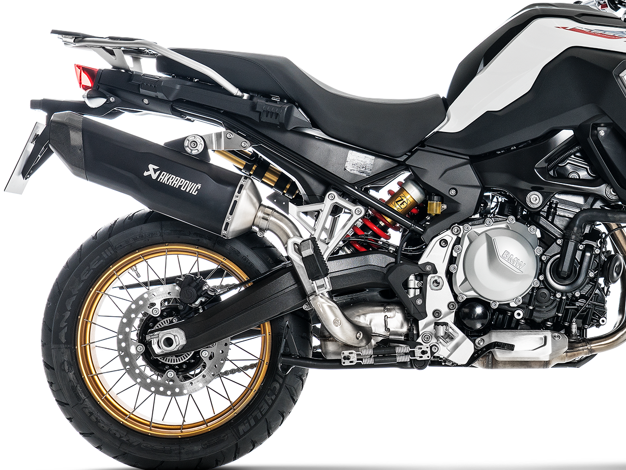 AKRAPOVIC S-B9SO3-HFBFCTBL BMW F800GS / F850GS / F900GS Slip-on Exhaust (titanium) – Accessories in the 2WheelsHero Motorcycle Aftermarket Accessories and Parts Online Shop