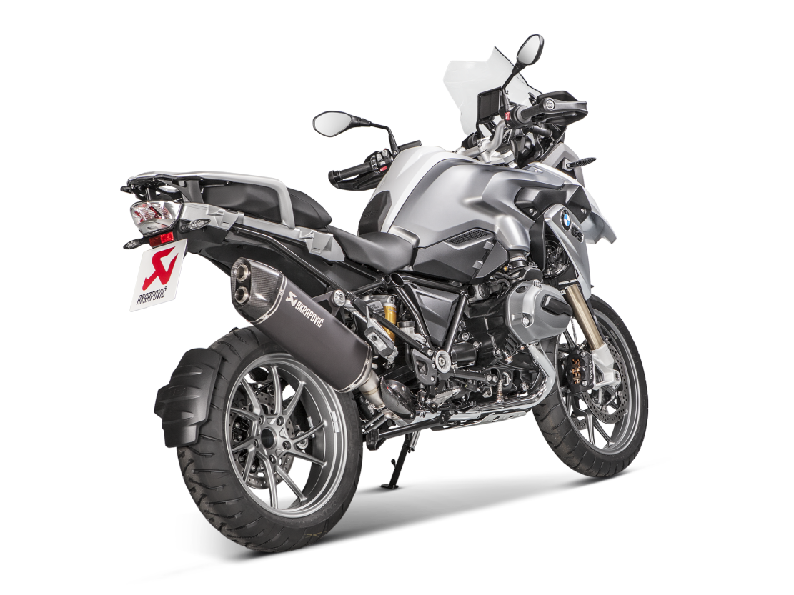 AKRAPOVIC S-B12SO16-HAABL BMW R1200GS / Adventure (2018+) Slip-On Exhaust (titanium) – Accessories in the 2WheelsHero Motorcycle Aftermarket Accessories and Parts Online Shop