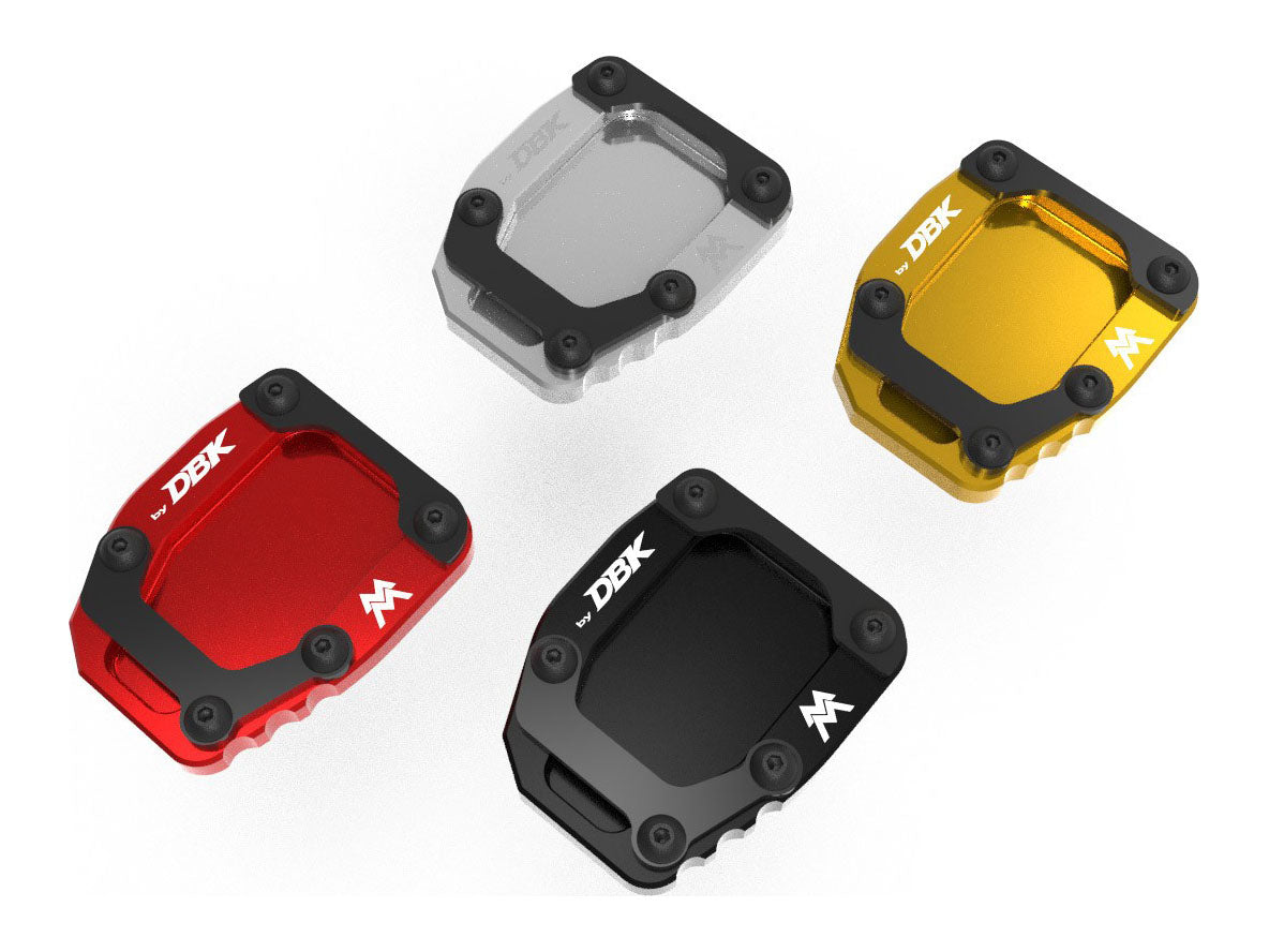 BAC07 - DBK Moto Morini Seiemezzo SCR / STR / X-Cape 650 (2021+) Increased Kickstand Support Base – Accessories in the Motodeal Motorcycle Aftermarket Accessories and Parts Online Shop