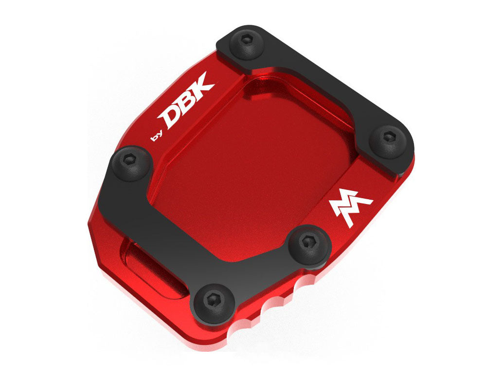 BAC07 - DBK Moto Morini Seiemezzo SCR / STR / X-Cape 650 (2021+) Increased Kickstand Support Base – Accessories in the Motodeal Motorcycle Aftermarket Accessories and Parts Online Shop
