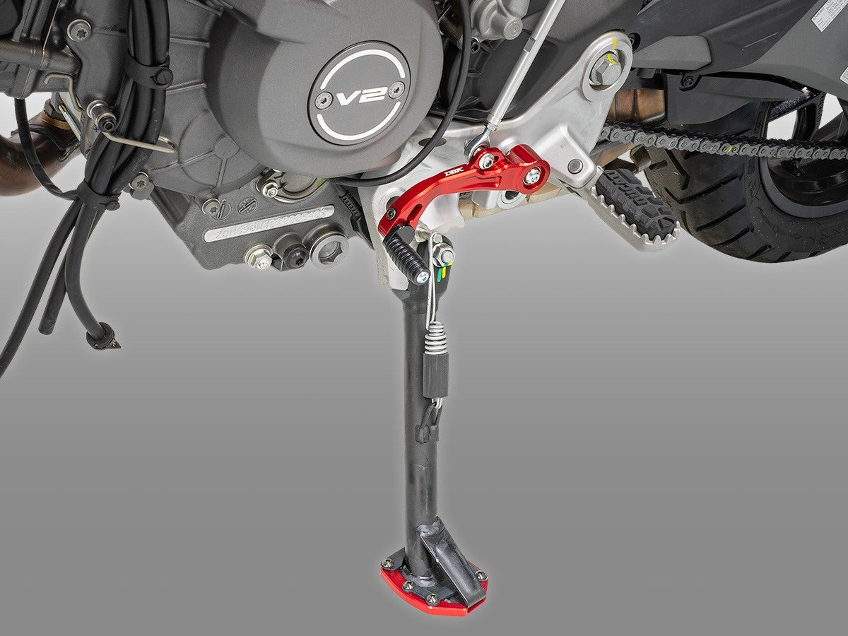 DBK DUCABIKE BAC11 Ducati Multistrada V2 / V2S (2025+) Enlarged Kickstand Pad – in the Motodeal Motorcycle Aftermarket Accessories and Parts Online Shop
