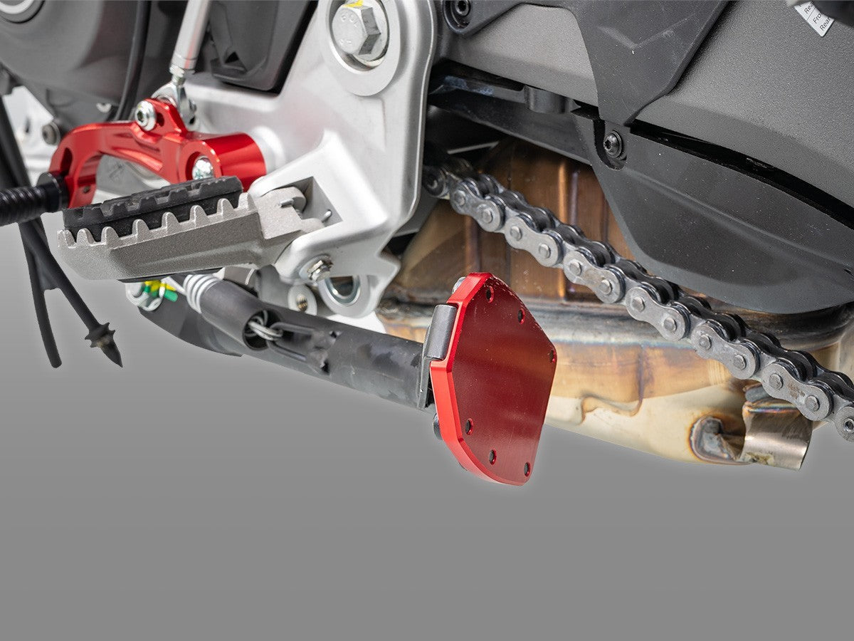 DBK DUCABIKE BAC11 Ducati Multistrada V2 / V2S (2025+) Enlarged Kickstand Pad – in the Motodeal Motorcycle Aftermarket Accessories and Parts Online Shop