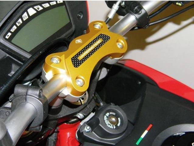 BM02 - DUCABIKE Ducati Hypermotard 821 / 939 Handlebar Clamp – Accessories in the Motodeal Motorcycle Aftermarket Accessories and Parts Online Shop